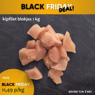 Kipfilet blokjes