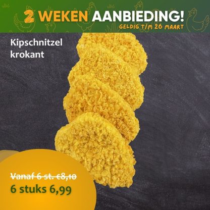 Kipschnitzel krokant