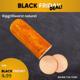 Kip grillworst naturel 330 gr.