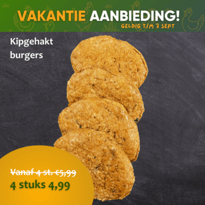 Kipgehaktburgers