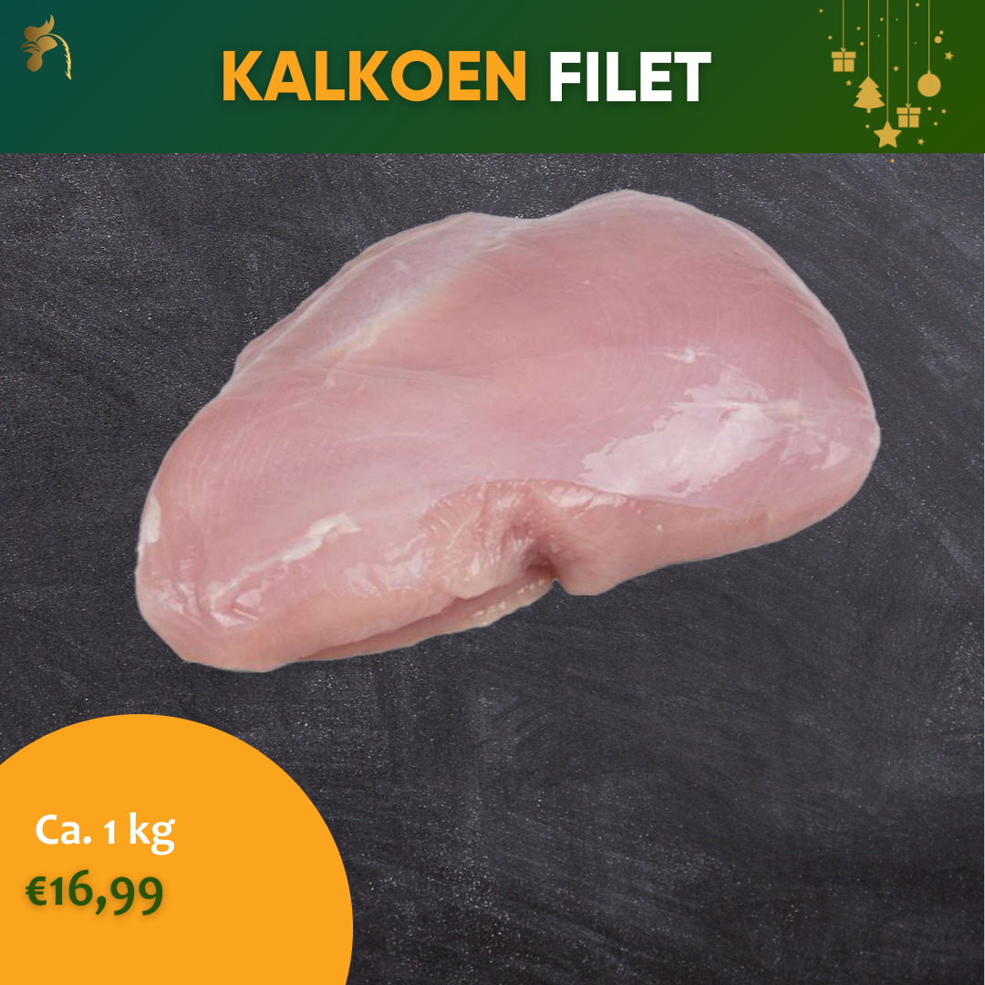 Kalkoenfilet ca. 1 kg.