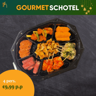 Gourmetschotel 4 personen