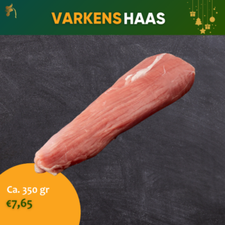 Varkenshaas ca. 350 gr